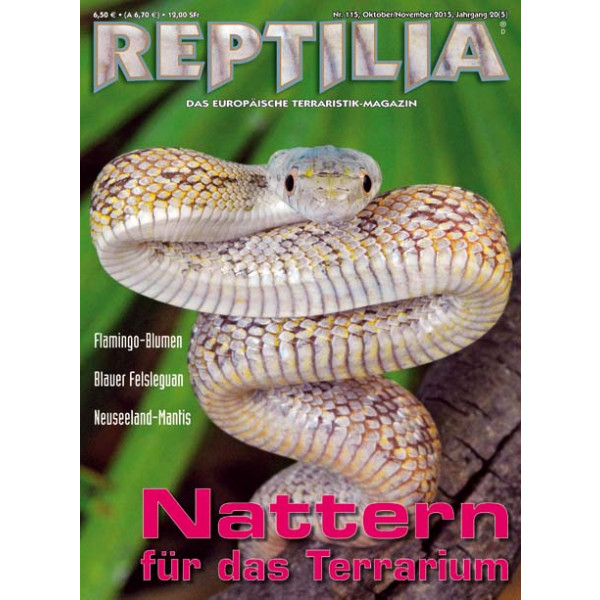 Reptilia 115 - Nattern für das Terrarium (Oktober/November 2015)