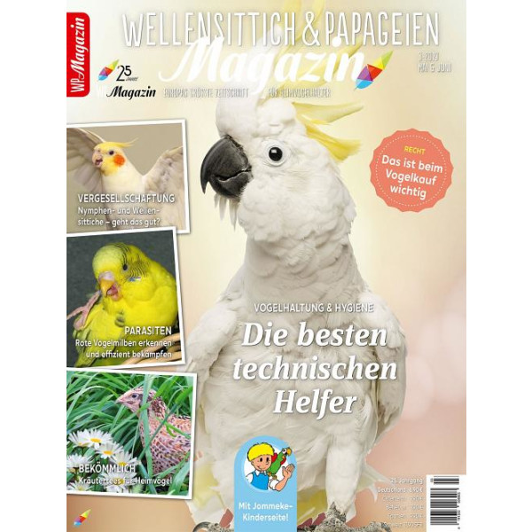 WP Wellensittich & Papageien Magazin 03/2019